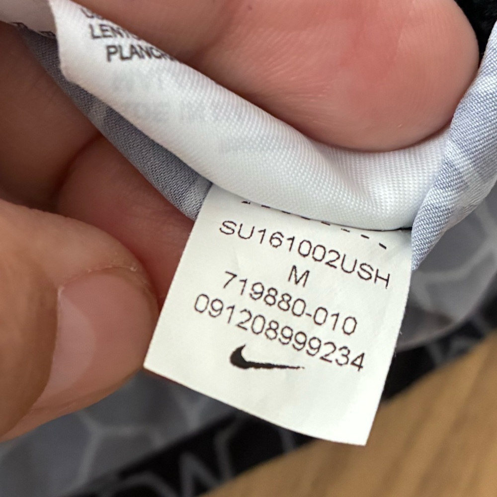 Nike Performance Women's Black Patterned Shorts M - Picture 16 of 16